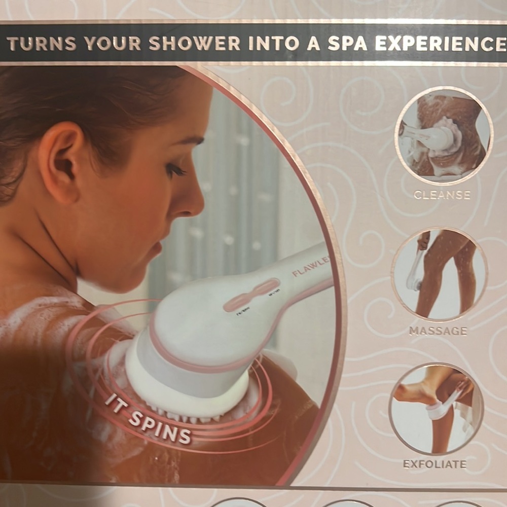 Finish Touch Flawless Cleanse Spa SpinningSpa Blush.